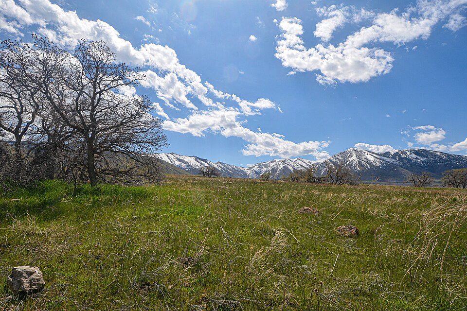 Oquirrh Mountains above the Tooele Valley, Utah